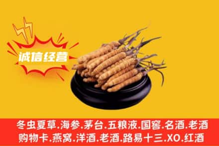 阜新市回收冬虫夏草